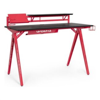 Scrivania Yes Everyday 0710551 GAMING Rosso e Nero Scrivania (ord.min.1.00unità)
