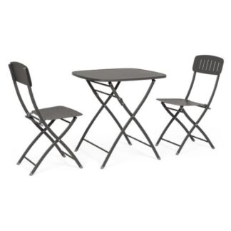Set tavolo e sedie da esterno Set tavolo e sedie Yes Everyday 0803567 YVONNE Antracite (ord.min.1.00 unità)