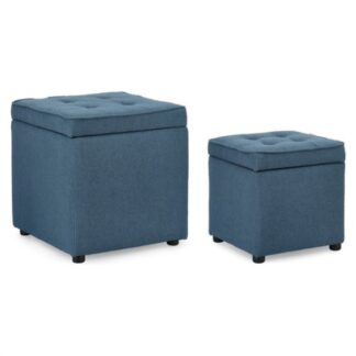 Set pouf Set pouf Yes Everyday 0740981 DERRICK Blu (ord.min.1.00 unità)