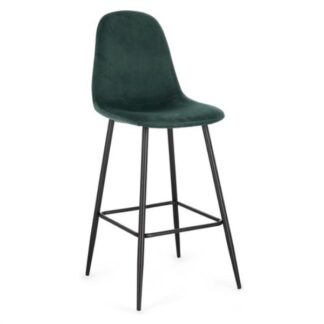 Sgabello Sgabello Yes Everyday 0734241 NEW IRELIA Nero e Verde scuro (ord.min.4.00 unità)