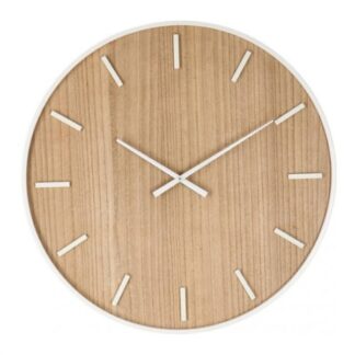 Orologio da parete Orologio da parete Yes Everyday 0182472 JANVIER Naturale e Bianco (ord.min.2.00 unità)