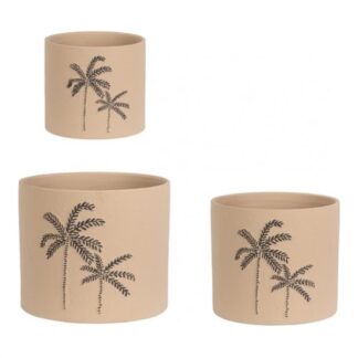 Set vasi piante Set vasi piante Yes Everyday 0503383 JOELE Beige (ord.min.1.00 unità)