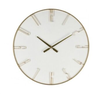 Orologio da parete Orologio da parete Yes Everyday 0182474 PIERRE Bianco e Oro (ord.min.2.00 unità)