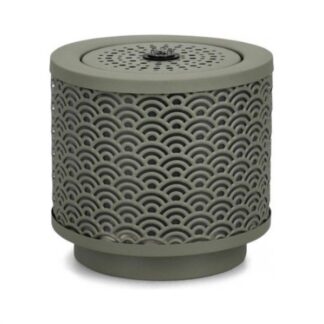 Fontana Interno Fontanella Yes Everyday 0780063 AKIRA metallo con led Verde salvia (ord.min.1.00 unità)