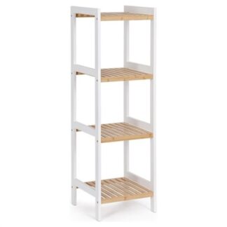 Scaffale arredo Scaffale arredo Yes Everyday 0734196 BROOKLYN Bianco e Legno chiaro (ord.min.1.00 unità)