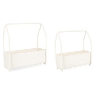 Set porta piante Set porta vasi piante Yes Everyday 0722935 KEYRA Bianco (ord.min.1.00 unità)