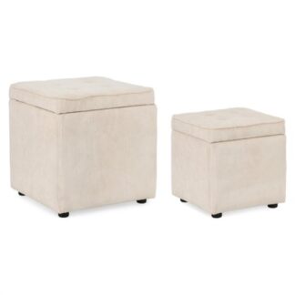 Set pouf Set pouf Yes Everyday 0740994 DYLAN Bianco (ord.min.1.00 unità)