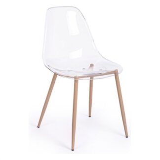 Sedia Yes Everyday 0734339 MANDY Trasparente Sedia (ord.min.4.00unità)