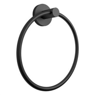 Porta asciugamani parete Porta asciugamani parete Gedy FP701400 FELCE PLUS Nero opaco (ord.min.1.00 unità)