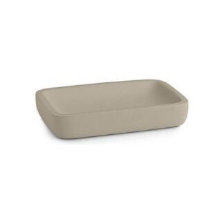 Porta sapone appoggio Gedy YL1166 YLENIA Tortora Porta sapone appoggio (ord.min.1.00unità)