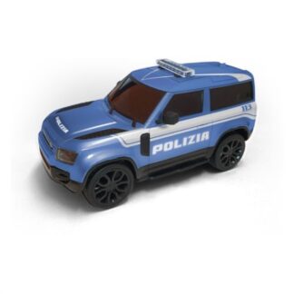 Radiocomando Re. El Toys 2341 POLIZIA Land Rover Defender 2,4 GHz Mezzo radiocomandato (ord.min.1.00unità)