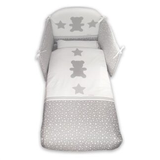 Piumone lettino Piumone lettino Italbaby 120 95 06 STELLINE set 4 pz Rosa (ord.min.1.00 unità)