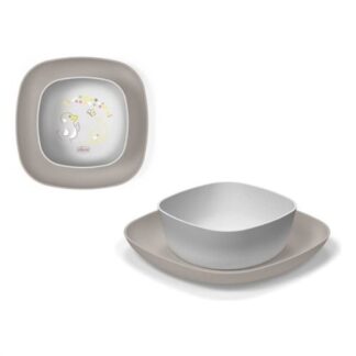 Set pappa Set pappa Chicco 00016002350000 Grigio (ord.min.1.00 unità)