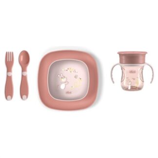Set pappa Set pappa Chicco 00016200150000 Rosa (ord.min.1.00 unità)