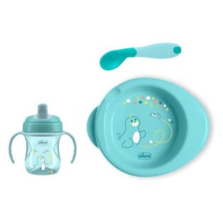 Set pappa Set pappa Chicco 00016200250000 Azzurro (ord.min.1.00 unità)