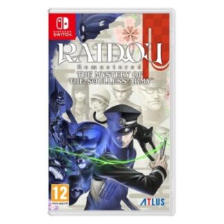 Videogioco Videogioco Atlus 1161348 SWITCH Raidou Remastered The Mystery of the S (ord.min.1.00 unità)