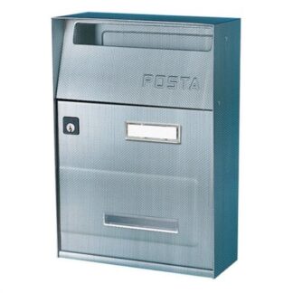 Cassetta posta Cassetta posta Alubox 12F1IX EFFE Inox tdl (ord.min.1.00 unità)