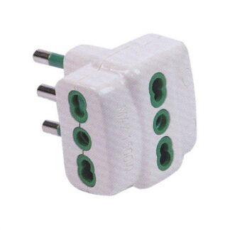 Adattatore presa elettrica Adattatore Fme Fanton 82630 E Bianco (ord.min.1.00 unità)