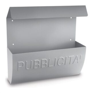 Cassetta pubblicità Cassetta pubblicità Alubox RECLAR Argento (ord.min.1.00 unità)