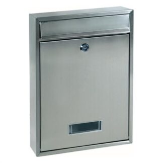 Cassetta posta Cassetta posta Alubox 29QUADRAIX LIFTER Inox satinato (ord.min.1.00 unità)