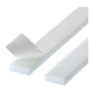 Guarnizione paraspifferi Paraspifferi Geko 110010 STIK Bianco (ord.min.1.00 unità)