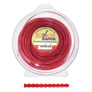 Filo decespugliatore Filo decespugliatore Arno plast 1411 0130 HIGHLANDER RAPTOR Rosso (ord.min.1.00 unità)