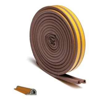 Guarnizione paraspifferi Paraspifferi Geko 10006 STRIP Marrone (ord.min.1.00 unità)
