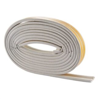 Guarnizione paraspifferi Paraspifferi Geko 10008 STRIP Bianco (ord.min.1.00 unità)