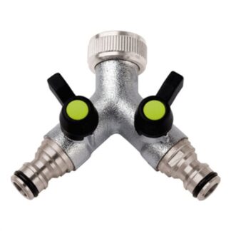 Presa rubinetto irrigazione Presa rubinetto irrigazione Aquajet 00465B LONG LIFE METAL SYSTEM 2 vi (ord.min.1.00 unità)