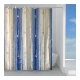 Tenda doccia Tenda doccia Gedy TTE13062430 OLTREMARE Azzurro e Beige (ord.min.1.00 unità)