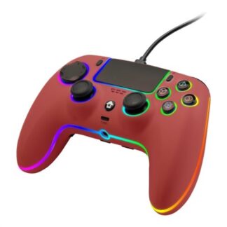 Gamepad Gamepad Qubick COP50017 PLAYSTATION 5 RGB Red (ord.min.1.00 unità)