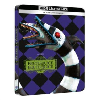 Film Blu Ray 4K Beetlejuice (Steelbook 1) (4K Ultra Hd + Blu-Ray) - Tim Bur (ord.min.1.00 unità)