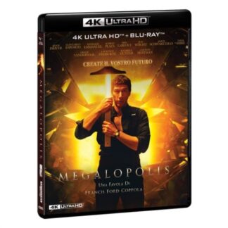 Blu Ray 4K Megalopolis (4K Ultra Hd+Blu-Ray Hd) - Film (ord.min.1.00unità)