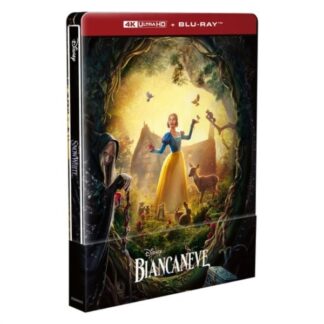 Film Blu Ray 4K Biancaneve - Live Action (Steelbook) (4K Ultra Hd+Blu-Ray H (ord.min.1.00 unità)