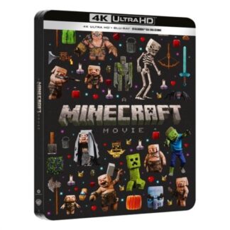 Film Blu Ray 4K Film Minecraft (Un) Steelbook 1 'Collectors' (4K Ultra Hd + (ord.min.1.00 unità)