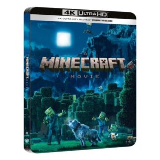 Film Blu Ray 4K Film Minecraft (Un) Steelbook 3 'Night Scene' (4K Ultra Hd (ord.min.1.00 unità)