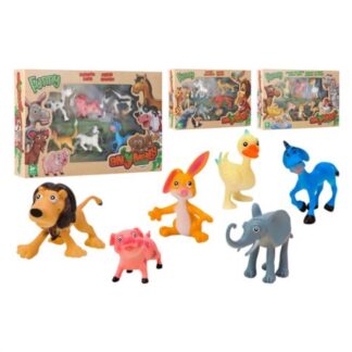 Set animali giocattolo Animali giocattolo Globo 42640 ANIMALS MATES Set animali comici Assort (ord.min.1.00 unità)