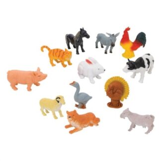 Animale giocattolo Animale giocattolo Globo 40602 W’TOY Animale fattoria allungabile Asso (ord.min.1.00 unità)