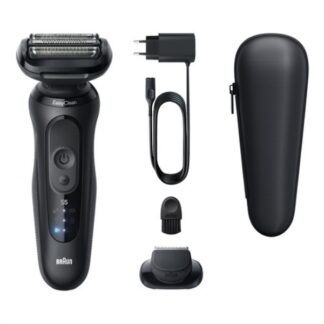 Rasoio barba elettrico Rasoio barba Braun 52 N1200S SERIES 5 EasyClean Black (ord.min.1.00 unità)