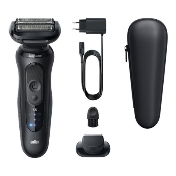 Rasoio barba elettrico Rasoio barba Braun 52 N1200S SERIES 5 EasyClean Black (ord.min.1.00 unità)