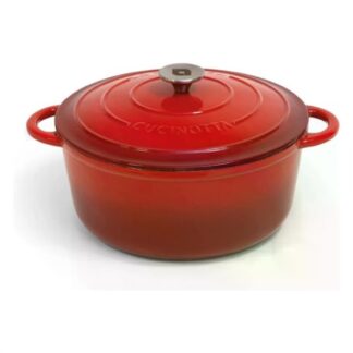 Pentola ghisa Pentola ghisa Nordica 7019005 CUCINOTTA Rosso (ord.min.1.00 unità)
