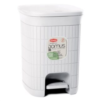Pattumiera Pattumiera Stefanplast 90300 DOMUS HOME COLLECTION a pedale Bianco (ord.min.1.00 unità)