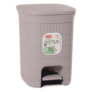 Pattumiera Pattumiera Stefanplast 90301 DOMUS HOME COLLECTION a pedale Greige (ord.min.1.00 unità)
