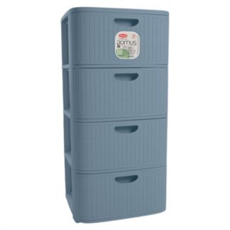 Cassettiera salvaspazio Cassettiera salvaspazio Stefanplast 90103 DOMUS HOME COLLECTION 4C Smo (ord.min.1.00 unità)