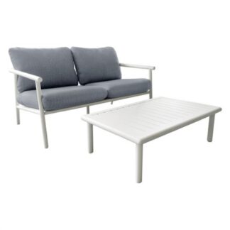 Set da esterno Set da esterno Amicasa 40667T B2 SET2 YOUNG White e Grey (ord.min.1.00 unità)
