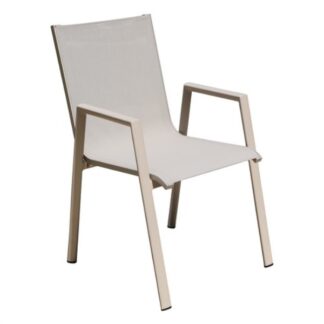 Sedia con braccioli da esterno Sedia con braccioli Amicasa 2509 001 MARTINIQUE Art 2 Khaki (ord.min.1.00 unità)
