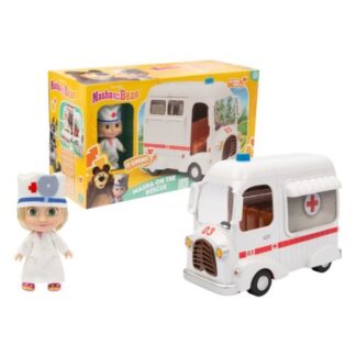 Set bambola Set bambola Giochi Preziosi MHA55000 MASHA E ORSO con ambulanza ruota (ord.min.1.00 unità)