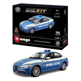 Auto modello Automodello Bburago 18 25129 POLIZIA Kit 36 pz Alfa Romeo Giulia (ord.min.1.00 unità)