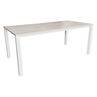 Tavolo da esterno Tavolo da esterno Amicasa LY AT 154 STONE Bianco e Grey (ord.min.1.00 unità)