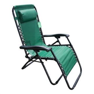 Sedia sdraio con poggiapiedi Sedia sdraio con poggiapiedi Amicasa HTN455 Verde (ord.min.1.00 unità)